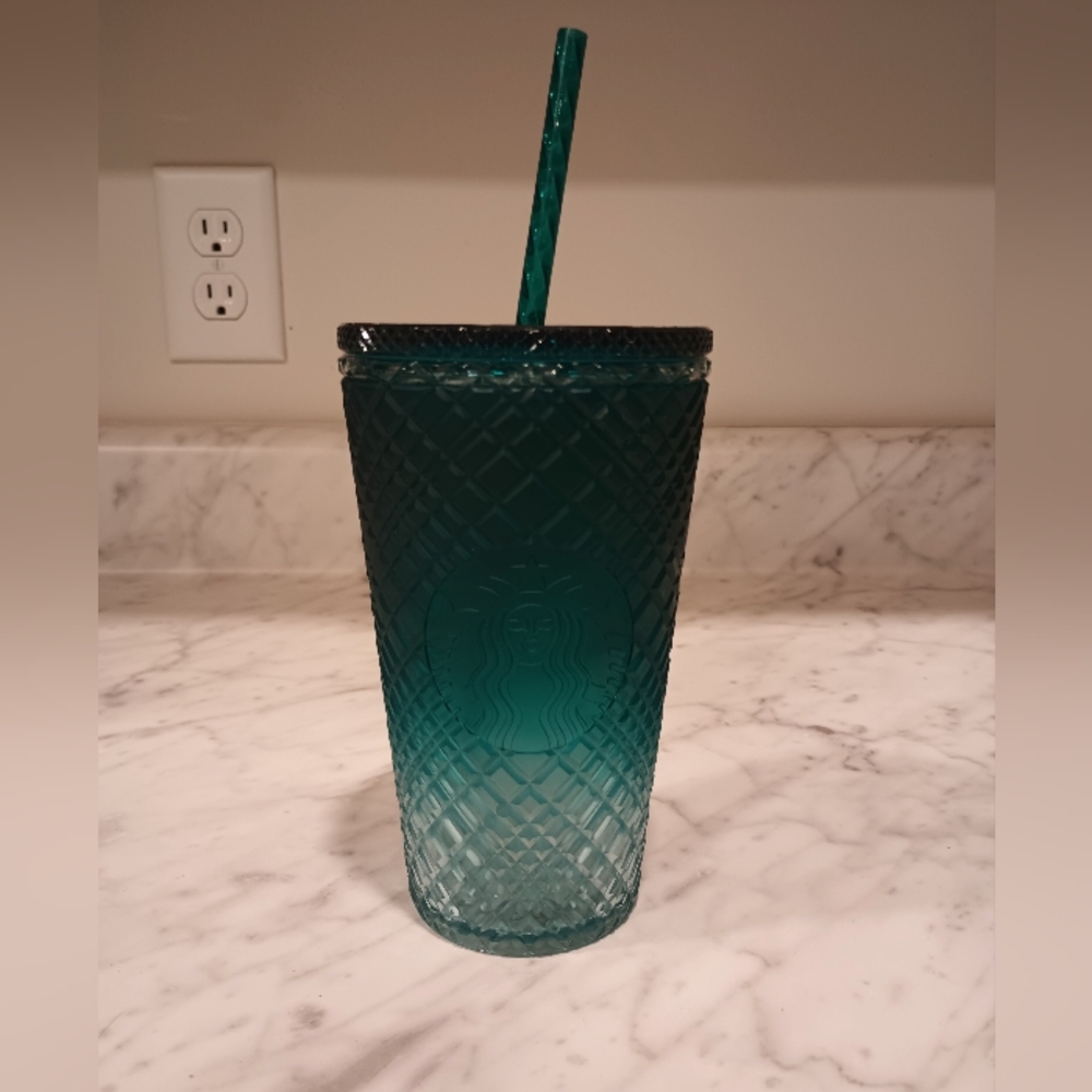 Starbucks Teal Ombre Tumbler